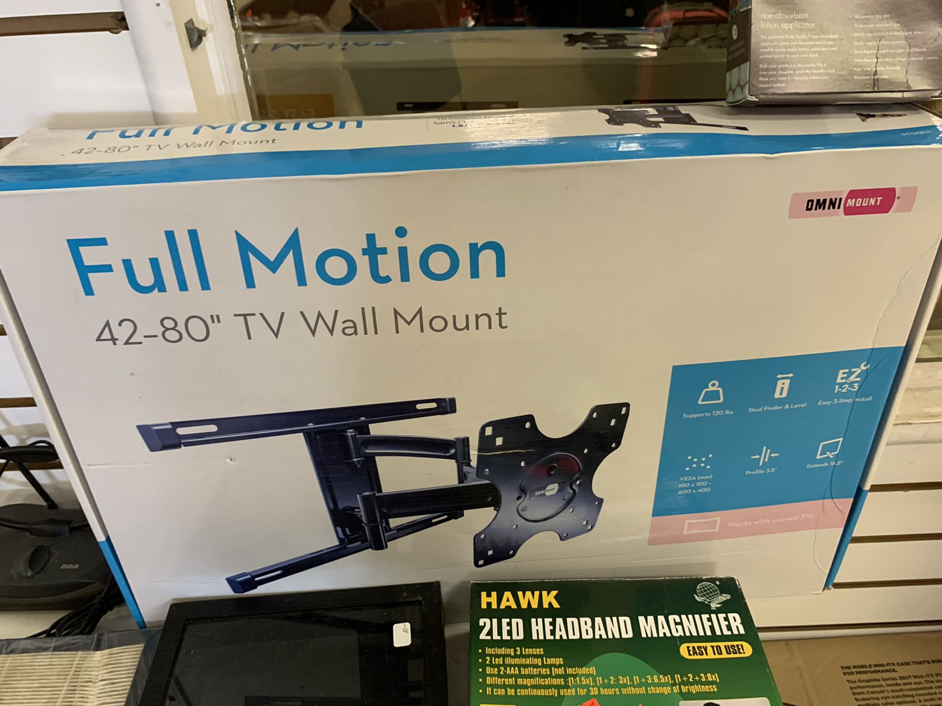 Tv wall mount full motion 42- 80”