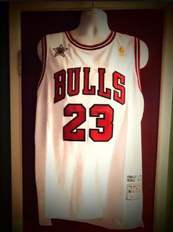 Chicago Bulls #23 Michael Jordan 97-98 NBA All Star Game Retro Basketball Jersey - S.M.L.XL.2X
