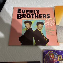 Vinyl Record Player Everly Brothers