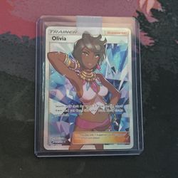 Pokemon Olivia Full Art Trainer 