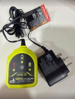 Ryobi ONE+ 18V Lithium-Ion Battery Charger (P119)