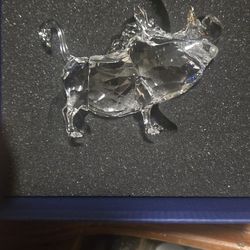Swarovski Figurine 1049784 Disney Pumba 9.2 cm Original Packaging Certificate...