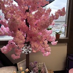 Pink Cherry Blossom Tree
