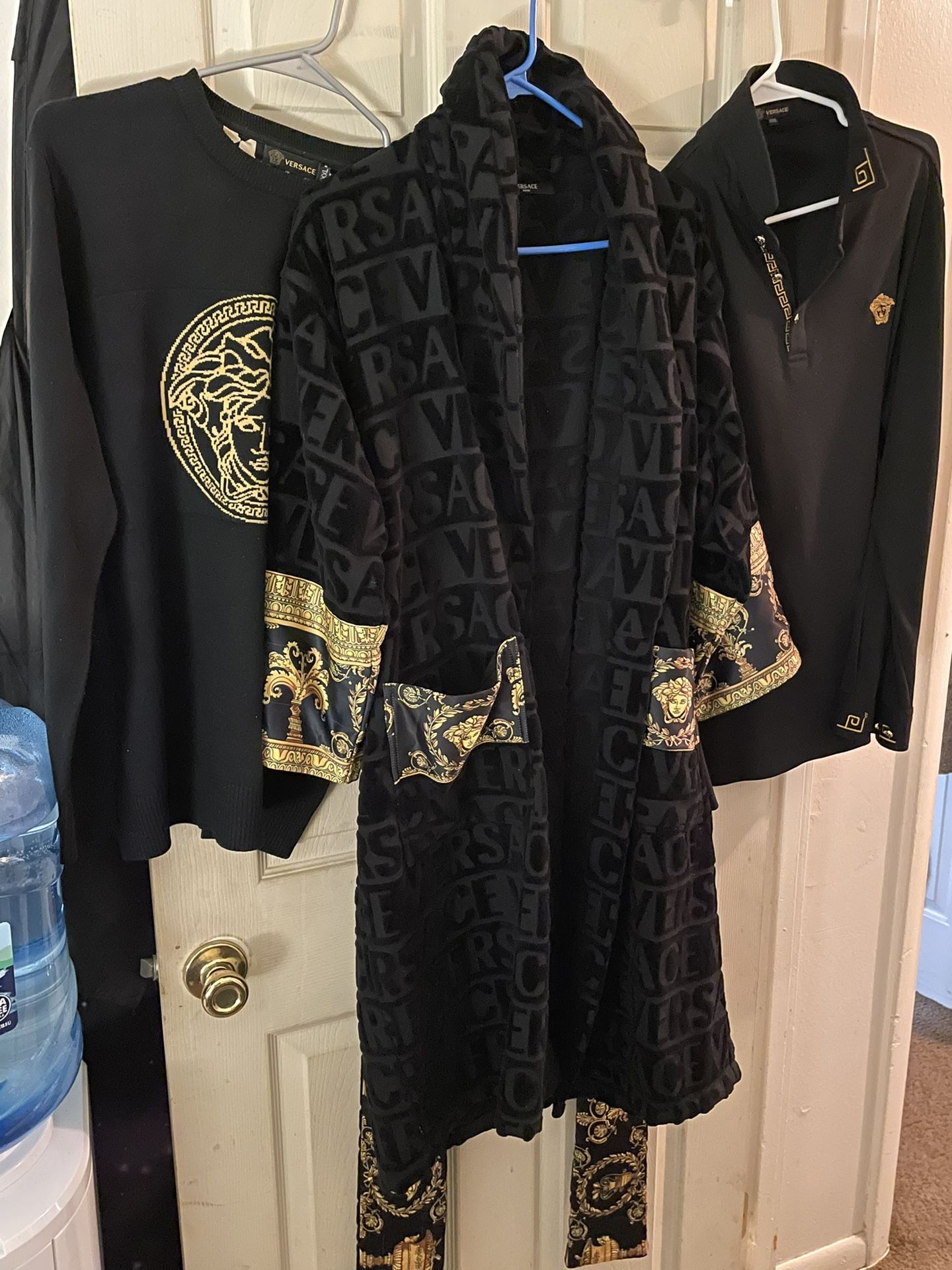 Versace shirts and robe