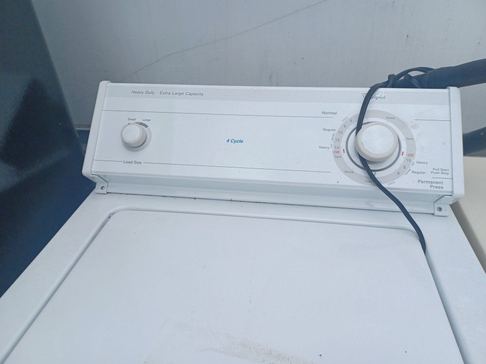 G.E!Dryer Whirlpool washer works.Good 6 months warranty, free local delivery.I fix and sell washers and dryers over forty five years experience in the