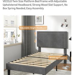 Single bed frame, like new