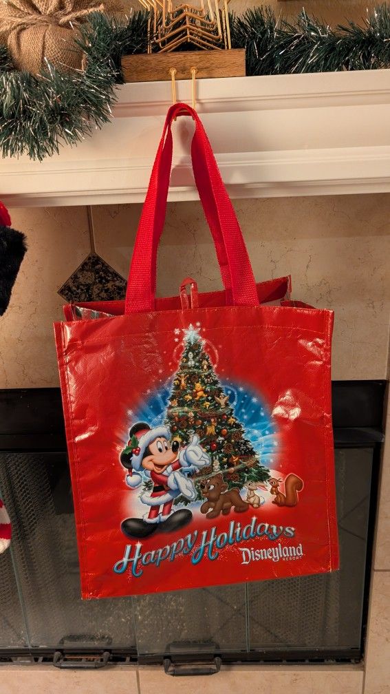 Christmas Disneyland Tote Bag