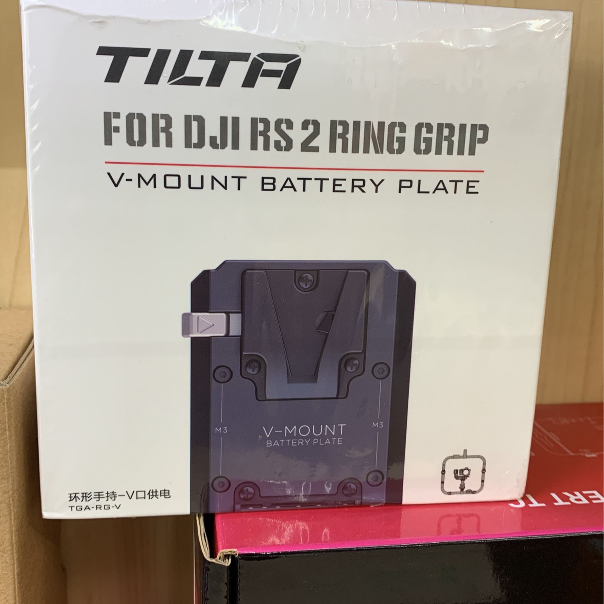 Tilta Battery Plate for DJI RS 2/RS 3/RS 3 Pro Ring Grip (V-Mount)