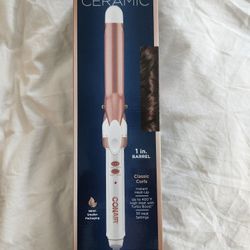 Conair Curling Iron 1" Barrel Ceramic 