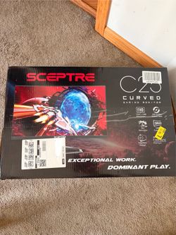 Sceptre curved monitor