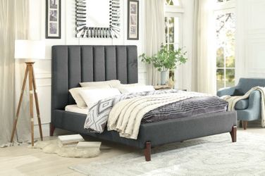 New queen size bed frame tax included