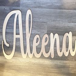 Party Sign Wood Decor