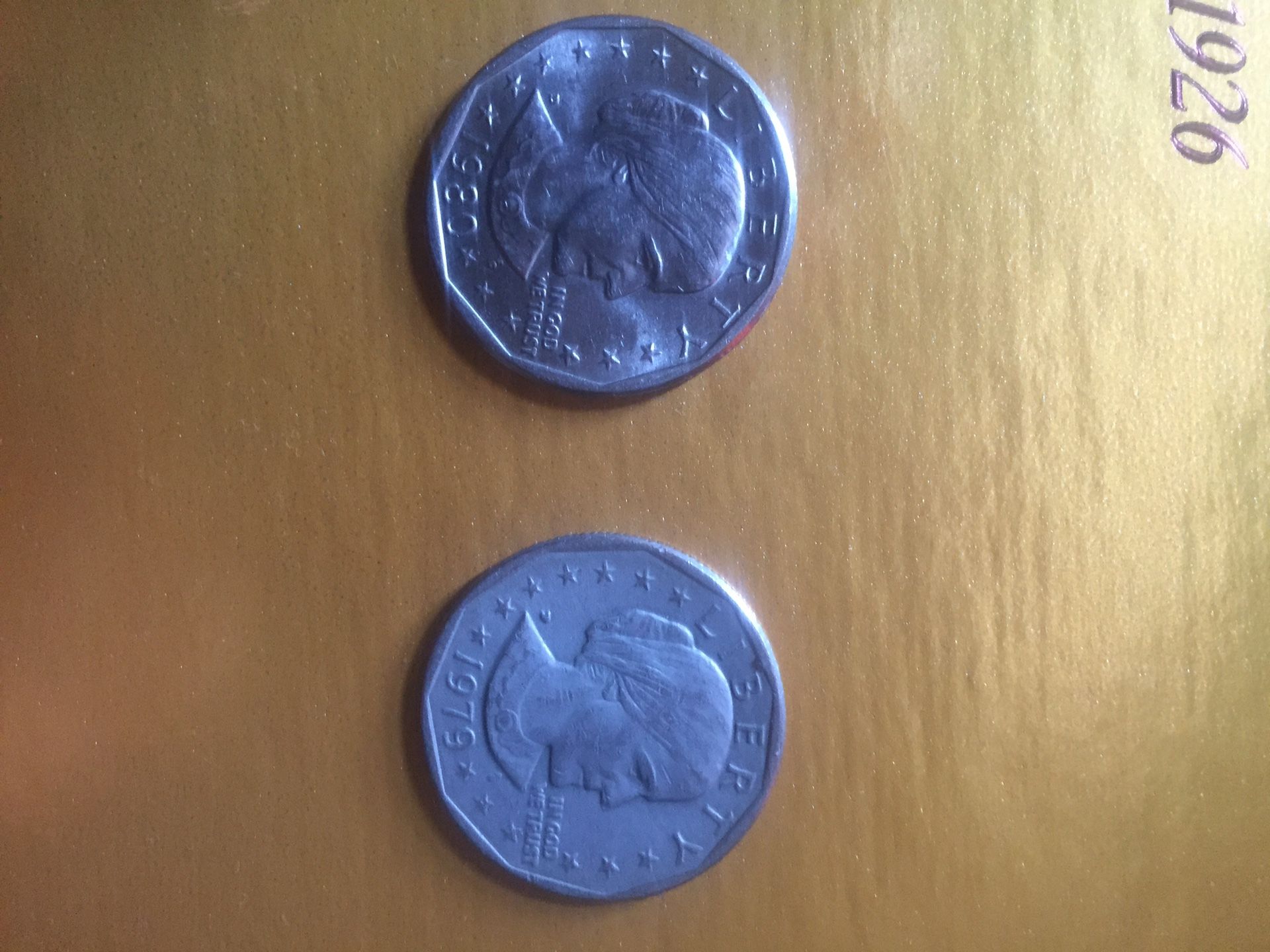 1979 and 1980 silver dollar