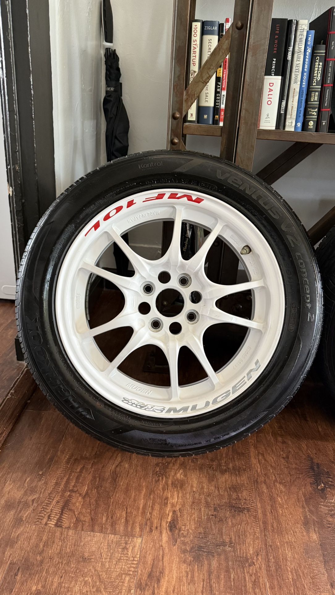 Mugen MF10L 15x7 +40 Offset (Honda, Civic, EF, EJ1, JDM)
