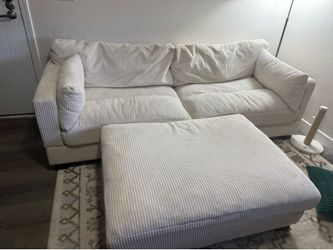 Sofa with Ottoman for SALE