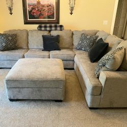 Bovarian Stone RAF Sectional /couch /Living room set