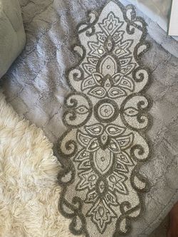 Beaded Embroidered Decorative Table Runner