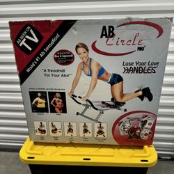 New Ab Circle Pro In The Box Abdominal Equipment 