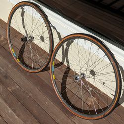 Mavic Open 4 CD Wheelset With Campy Hubs 650c
