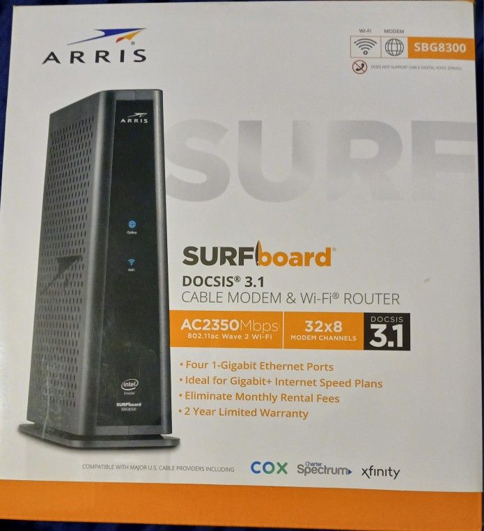 ARRIS SURFboard SBG8300 3.1