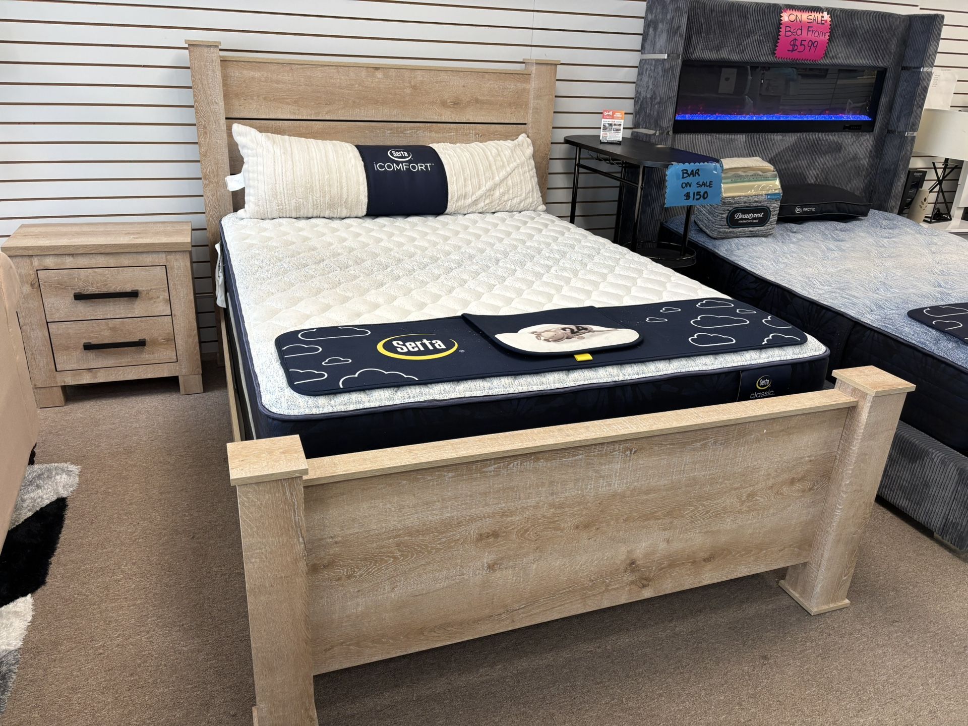 QUEEN SIZE BED FRAME ON SAL $349