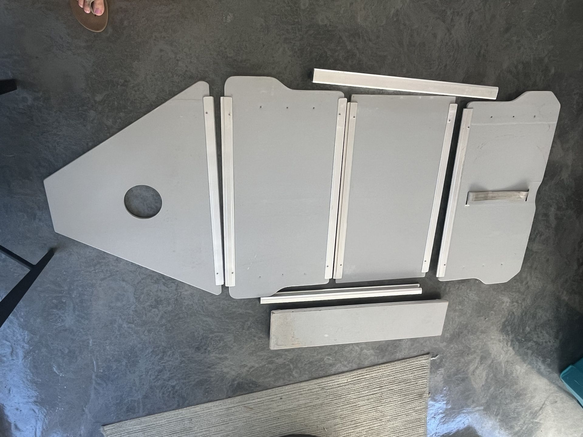 2015 West Marine Wooden Floor Board Set w/ seat