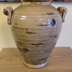 Ceramic Vases - Distressed Brown Design