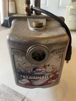 JB Industries Eliminator 6 CFM Vacuum Pump