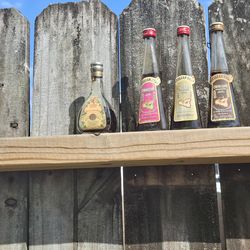 Mini liquor bottles some unopened