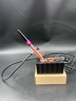 LUMINESS ICON LI-300RG Airbrush Makeup System Rose Gold Stylus AC Adapter