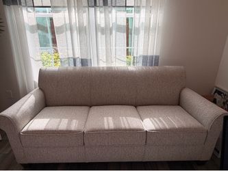 Stand Alone Beige Sofa