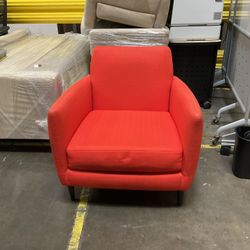 Red Lounge Chair 