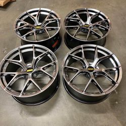 New Set 19 Inch BBS FIR FI-R Style Rims Wheels 19x8.5 +36 19x9.5 +40 (5x112) CB: 66.6