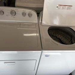 Whirlpool Top Load Washer And Electric 220volt Dryer Set 