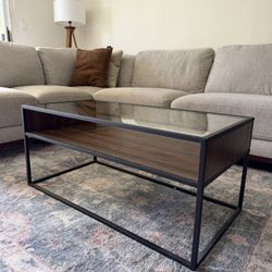 Coffee Table With Glass Top