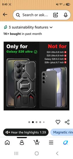 Samsung s26 ultra phone case