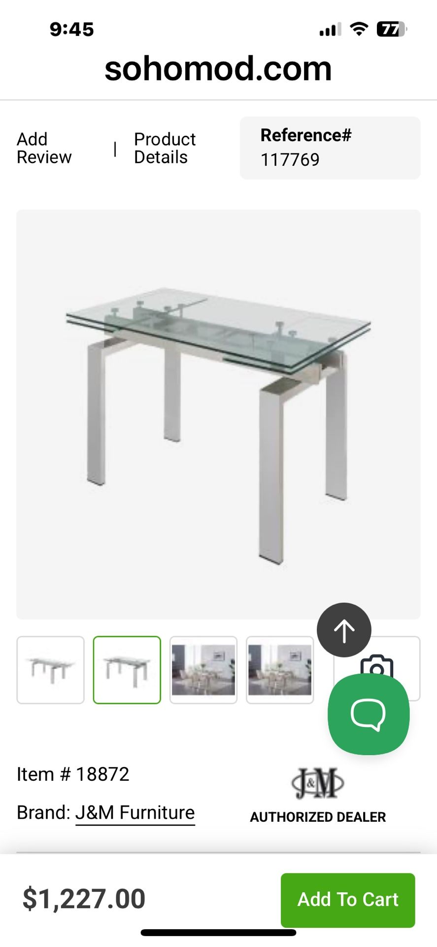 Glass Dinning Room Table (Only ) 