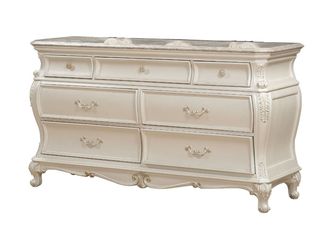 Chantelle Pearl White Dresser