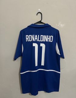 Brazil 2002 away Ronaldinho Jersey