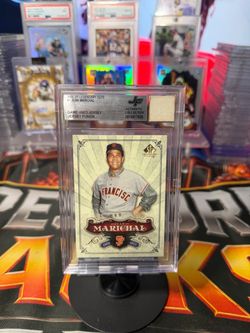 2006 SP Legendary Cuts Juan Marichal Game Used Jersey Card