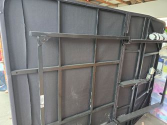 Queen bed lift with attached remote