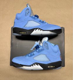 Nike Air Jordan 5 Retro SE UNC Men’s sz 9.5 Basketball shoes Rare!