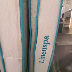 Twin Size Mattress  and Bed Frame For 2 sets 