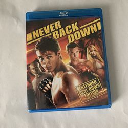 Never back down Blu-ray