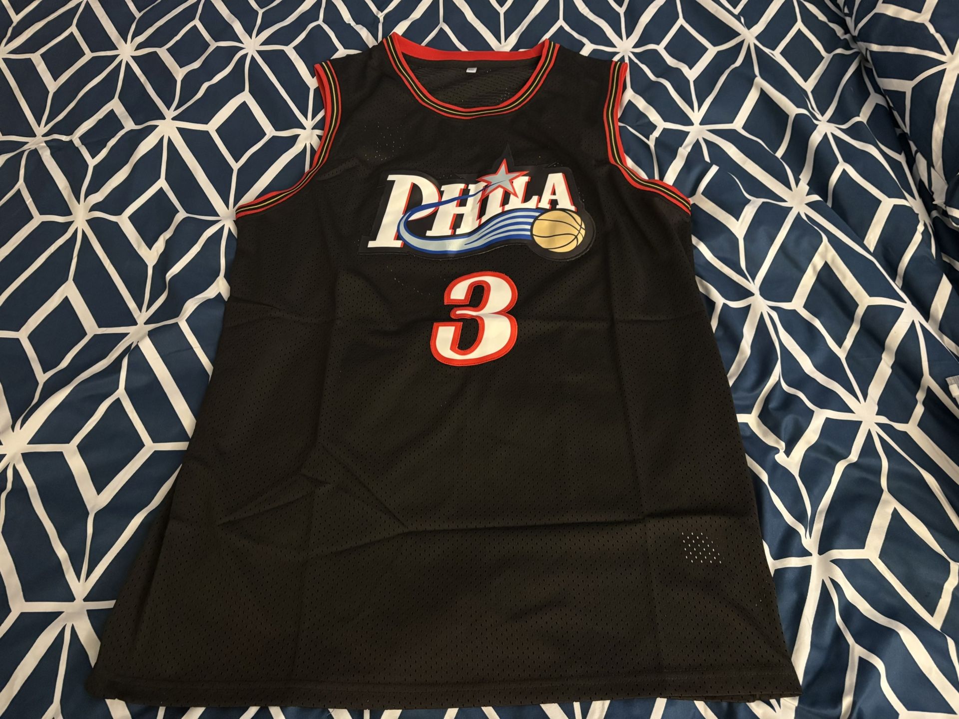Sixers Full Stitched Iverson Jersey (New)