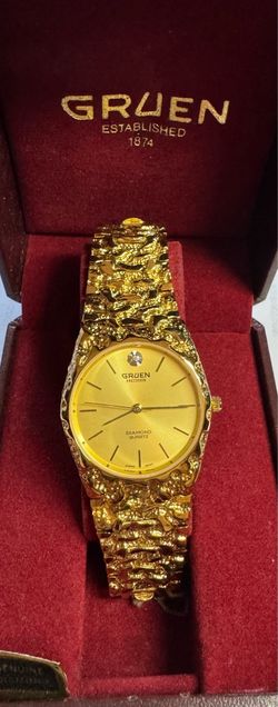 GRUEN Diamond Quartz Watch - 1999