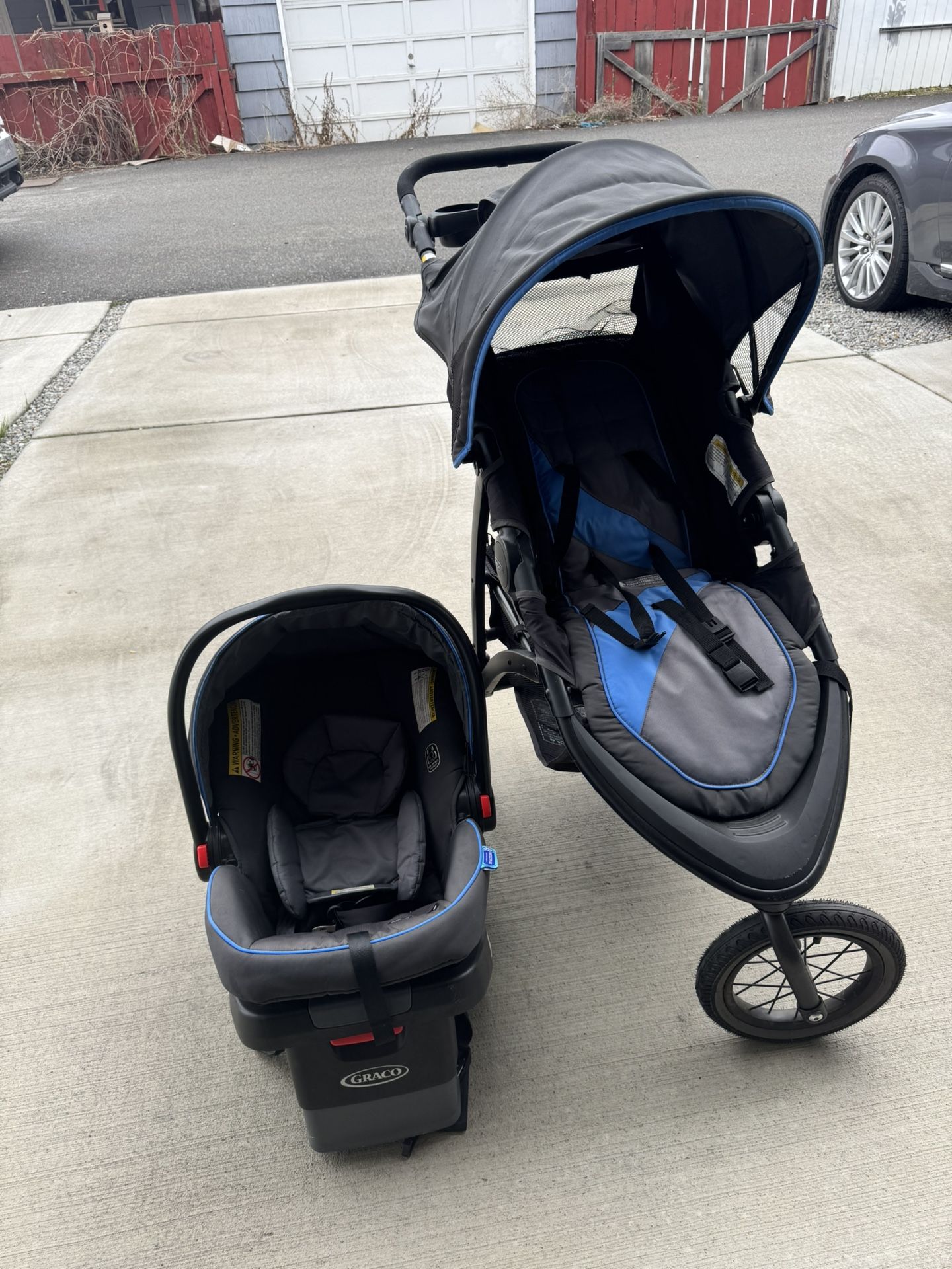 Stroller And Car Seat 