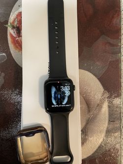 This is a GPS and cellular Apple Watch series 4 with the latest update. Black