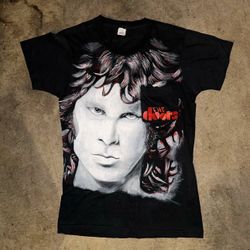 Vintage Jim Morrison The Doors Painted Single Stitch Shirt