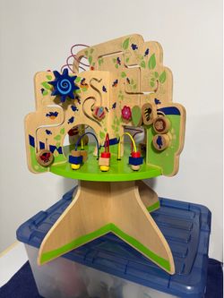 Toddler Wooden Activity Center